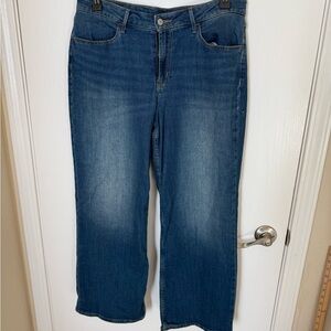 Old Navy Women's Straight Leg Blue Jeans